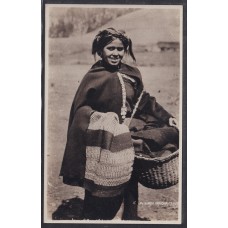 INDIA ARAUCANA TEMUCO CHILE ANTIGUA TARJETA POSTAL